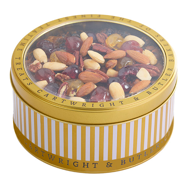 700g Jewel Fruit Cake Decorated in Tin