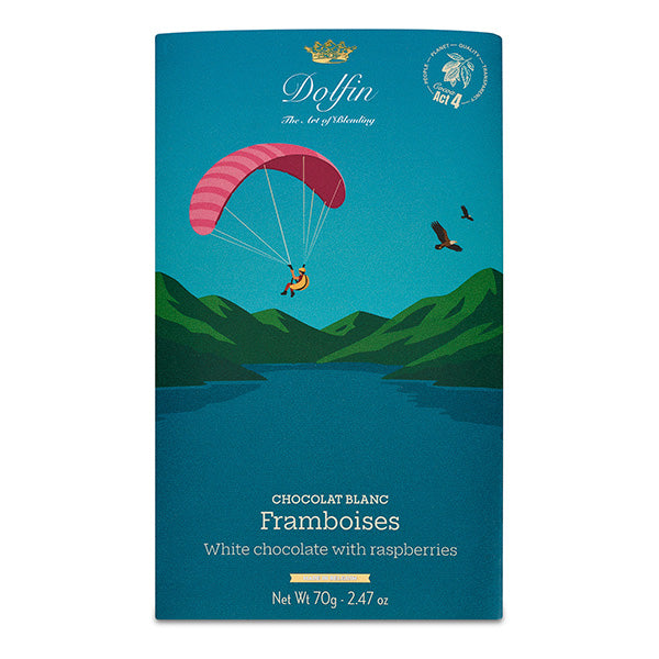 70g Bar Raspberries Wh.