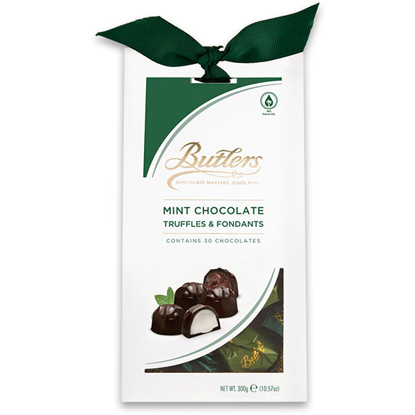 300g Twist Wrap Mint Truffles & Fondant Dk