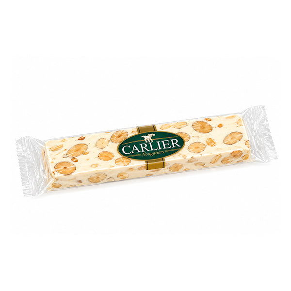 Nougat Bar Vanilla w. Almonds, 100g