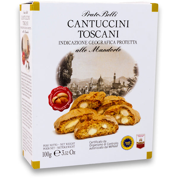 100g Cantuccini Biscuits 20% Almond IGP