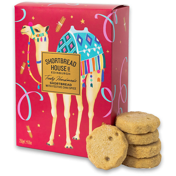 250g Shortbread w. Chai Spice