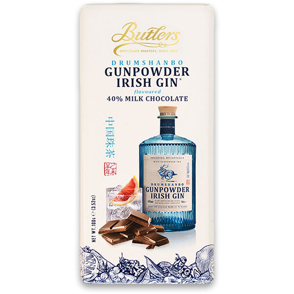 18x100g Bars Gunpowder Irish Gin 40% Mk
