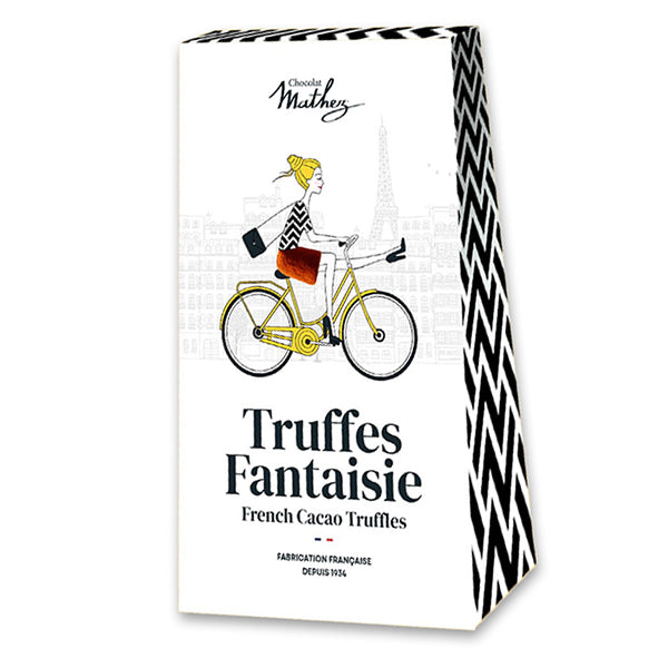 100g Truffles Fantaisie Paris Chic Natural Bicycle B'tin