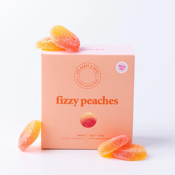 120g Fizzy Peaches