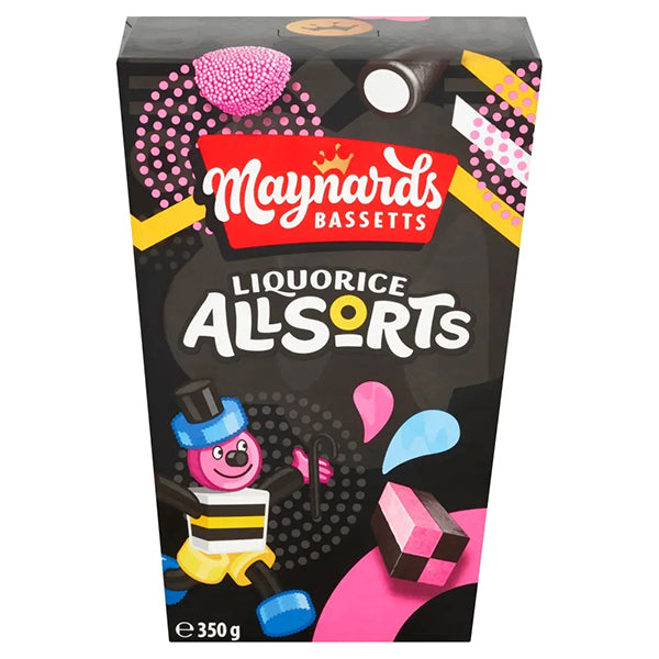 350g Liquorice Allsorts Box