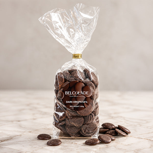 Belgian Cooking Drops Dark 55%, 200g