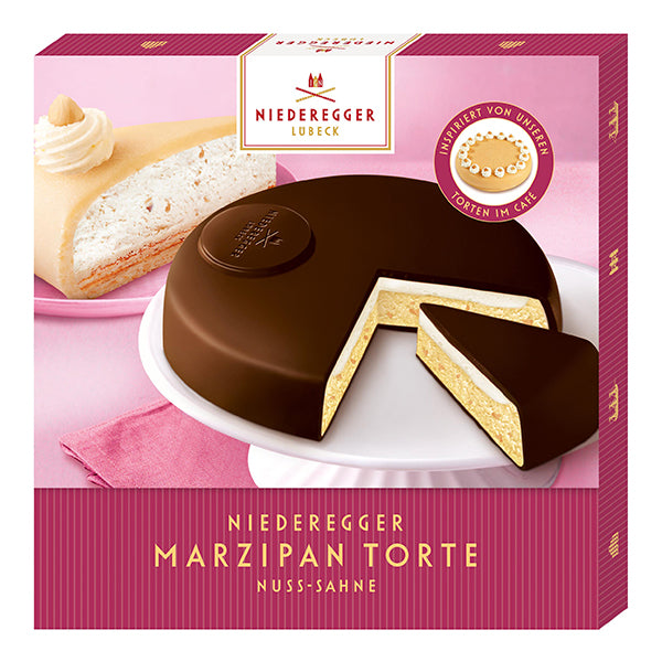 185g Marzipan Cake Nut & Cream Dk