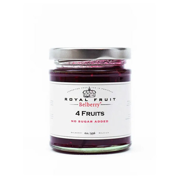 6x215g 4 Fruits Jam No Sugar Added
