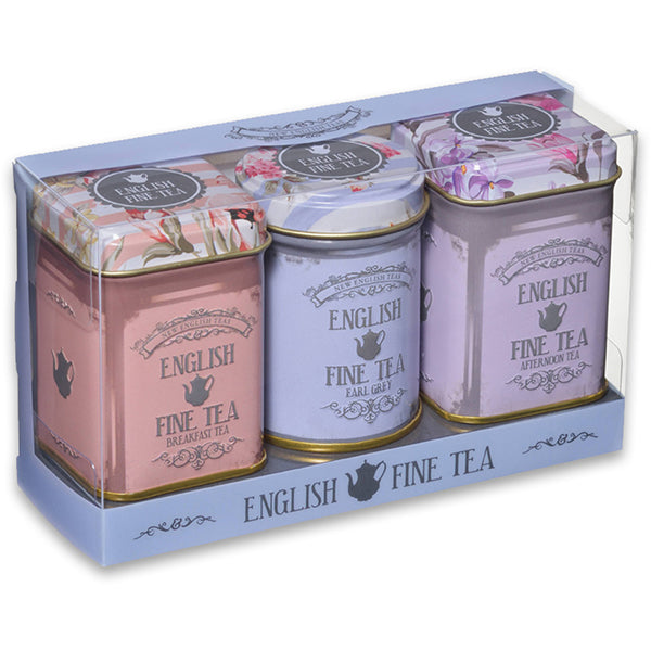 70g/2x25g,1x20g Loose Leaf Tea Mini Gift Pack Floral