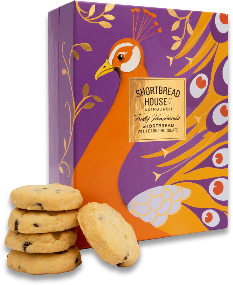 250g Shortbread w. Dark Chocolate Chips