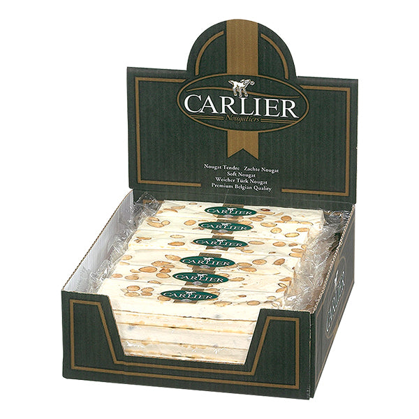 Nougat Bars Vanilla w. Almonds, 100g, 30 Pieces