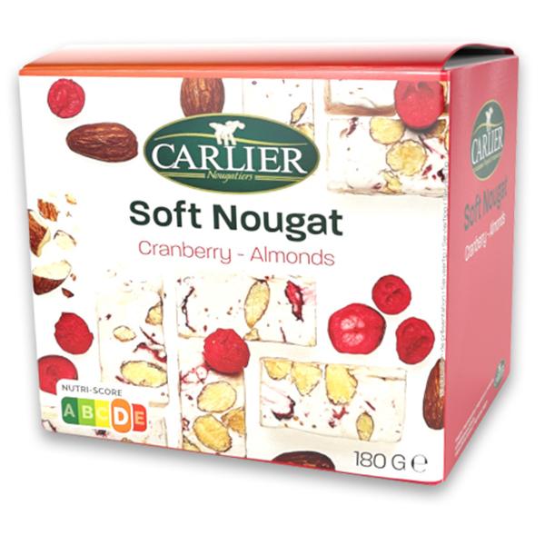 180g Soft Nougat Cranberry Almonds
