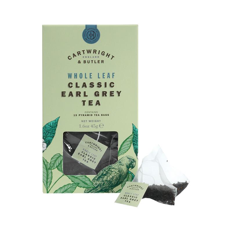45g Whole Leaf Tea Bags Classic Earl Grey