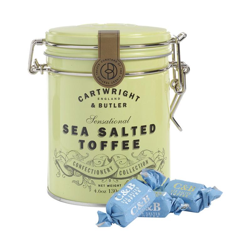 150g Sea Salted Toffees Tin