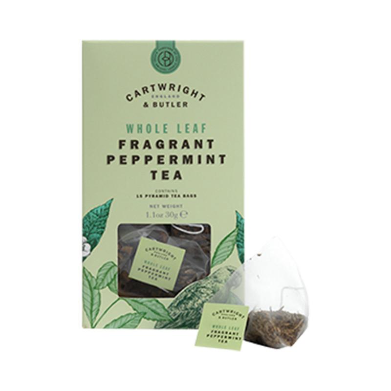 30g Whole Leaf Tea Bags Fragrant Peppermint Blend