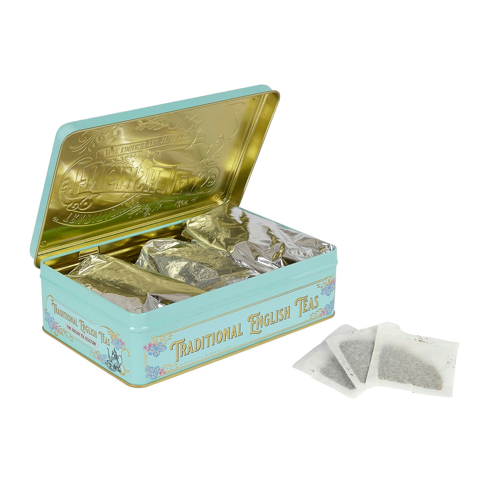 144g/72 Teabags Selection Vintage Victorian Mint Green