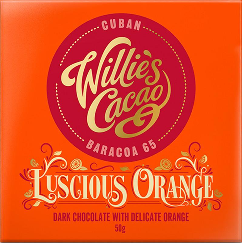 50g Bar Cuban Luscious Orange 65%